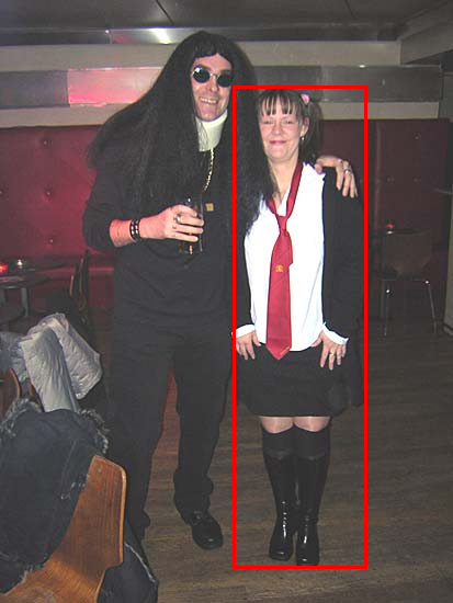 Lady detection
